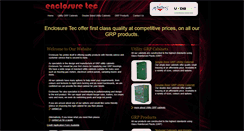 Desktop Screenshot of enclosure-tec.co.uk